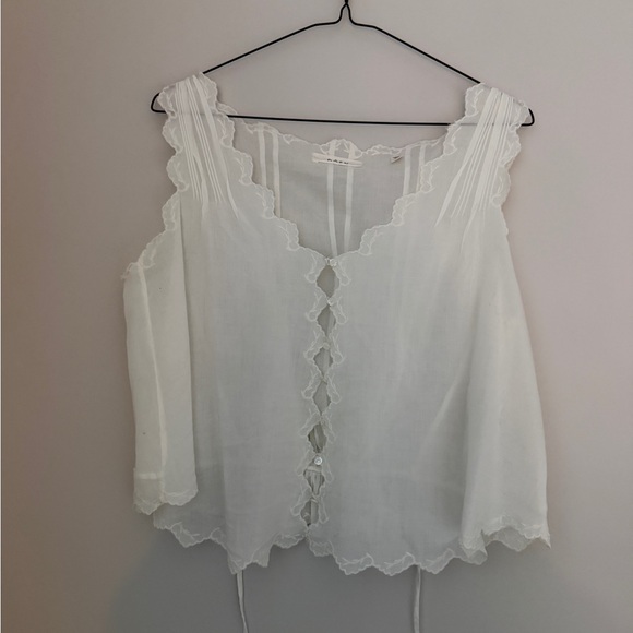 Doen Aldora Top in Salt - Picture 3 of 4